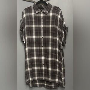 Women’s dress plaid- Black and Gray